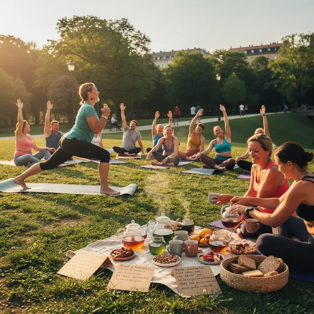 Zöld tea levelek frissítő hatása egy bögrében.